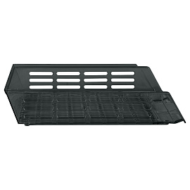 Лоток для бумаг горизонтальный СТАММ "XXL", тонированный черный