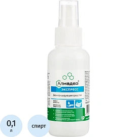 Антисептик кожный спрей Алмадез Экспресс спиртовой 100 мл