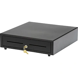 Денежный ящик Атол CD-410-B 415х410х100 мм черный
