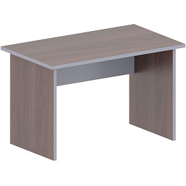 Стол прямой Easy Business 907432 (дуб тёмный/серый, 1200х700х747 мм)