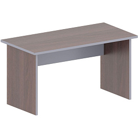 Стол прямой Комус Мебель Easy to lead Easy Business 907433 (дуб тёмный/серый, 1400х700х747 мм)