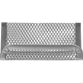 Подставка для визиток Attache 60x95x52 мм серебряная