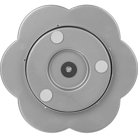 Подставка-органайзер для канцелярских принадлежностей Attache 7 отделений серебристая 11x16.5x17.5 см