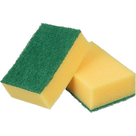 Губка для посуды Paclan Practi Maxi поролон 9.5x6.5 см с абразивным слоем (3 штуки в упаковке) фото Губка для посуды Paclan Practi Maxi поролон 9.5x6.5 см с абразивным слоем (3 штуки в упаковке)