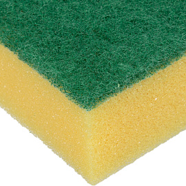 Губка для посуды Paclan Practi Maxi поролон 9.5x6.5 см с абразивным слоем (3 штуки в упаковке) фото Губка для посуды Paclan Practi Maxi поролон 9.5x6.5 см с абразивным слоем (3 штуки в упаковке)