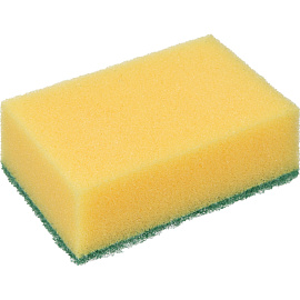 Губка для посуды Paclan Practi Maxi поролон 9.5x6.5 см с абразивным слоем (3 штуки в упаковке) фото Губка для посуды Paclan Practi Maxi поролон 9.5x6.5 см с абразивным слоем (3 штуки в упаковке)