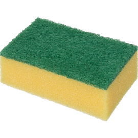 Губка для посуды Paclan Practi Maxi поролон 9.5x6.5 см с абразивным слоем (3 штуки в упаковке) фото Губка для посуды Paclan Practi Maxi поролон 9.5x6.5 см с абразивным слоем (3 штуки в упаковке)