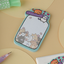 Самоклеящийся блок фигурный MESHU "Cat Самоклеящийся блок фигурный MESHU "Cat