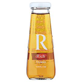 Сок Rich яблочный 0.2 л (12 штук в упаковке)