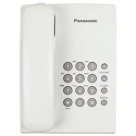 Телефон проводной Panasonic KX-TS2350 белый