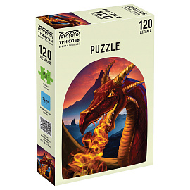 Пазл 120 эл. ТРИ СОВЫ "Дракон