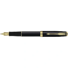 Ручка перьевая Parker Sonnet GT цвет чернил черный цвет корпуса черный (артикул производителя 1931516)