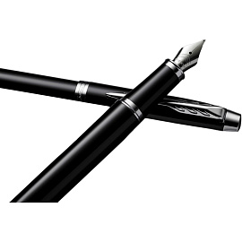 Ручка перьевая Parker IM СТ цвет чернил синий, цвет корпуса черный (артикул производителя 1931644)