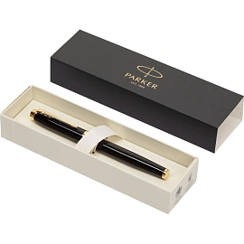 Роллер Parker IM GT цвет чернил черный, цвет корпуса черный (артикул производителя 1931659)