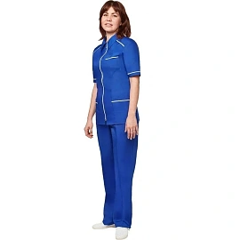 Костюм для горничных и уборщиц у13-КБР васильковый (размер 80-84 (40-42), рост 170-176)