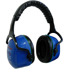 Наушники противошумные пассивные РОСОМЗ СОМЗ-45 Пилот стандартное оголовье 32 дБ синие (60450)