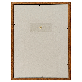 Рамка деревянная (МДФ) 30*40см, OfficeSpace, №1, акриловое небьющееся стекло, мокко