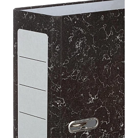 Папка-регистратор Attache Economy 75 мм чёрная бумага