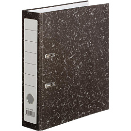 Папка-регистратор Attache Economy 75 мм чёрная бумага