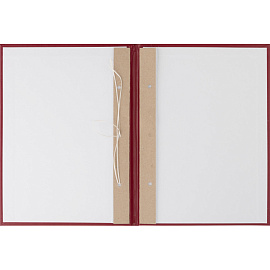 Папка адресная Выпускная квалификационная работа А4 бордовая