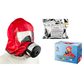 Самоспасатель фильтрующий Бриз-Кама Бриз-3401 (ГДЗК) малогабаритный (30 минут)