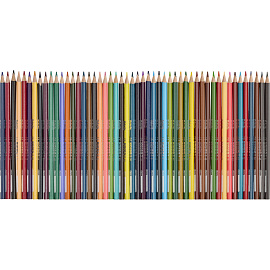 Карандаши цветные Kores Kolores 50 карандашей 50 цветов трёхгранные (93350)