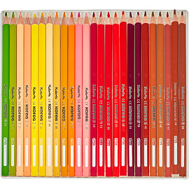 Карандаши цветные Kores Kolores 50 карандашей 50 цветов трёхгранные (93350)