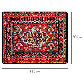 Коврик для мыши SONNEN "USSR" резина + ткань, 250х200х2 мм, 513962