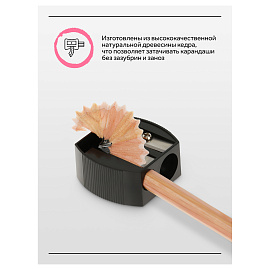 Карандаш ч/г Гамма "Старый мастер", 2B, кедр, заточен. фото Карандаш ч/г Гамма "Старый мастер", 2B, кедр, заточен.