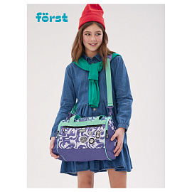 Сумка Forst "Smiley" 23*32*20см, 1 отделение, 3 кармана фото Сумка Forst "Smiley" 23*32*20см, 1 отделение, 3 кармана