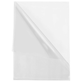 Папка-уголок жесткая А4 BRAUBERG UNIVERSAL, прозрачная, 0,15 мм, 273049