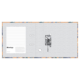 Папка-регистратор Berlingo "Hummingbird", 70мм, крафт-бумага, с рисунком фото Папка-регистратор Berlingo "Hummingbird", 70мм, крафт-бумага, с рисунком