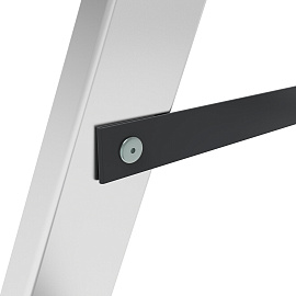 Стремянка алюминиевая двусторонняя Новая Высота 2x2 ступени (1120202)