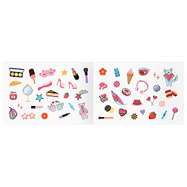 Альбом с наклейками ТРИ СОВЫ "100 наклеек. Для девочек", А5, 100шт.