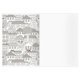 Раскраска А4, 16 стр., ТРИ СОВЫ "Антистресс. Вокруг света