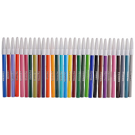 Фломастеры Гамма Мультики 30 цветов смываемые фото Фломастеры Гамма Мультики 30 цветов смываемые