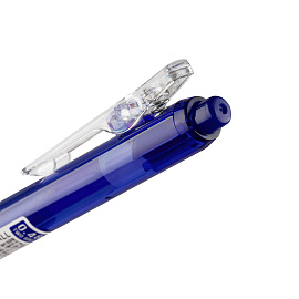 Ручка шариковая автоматическая стираемая Crown "Fixball" синяя, 0,48мм