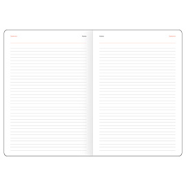 Ежедневник датированный 2026г., А4, 176л., твердый переплет, кожзам, BG "Орел", синий