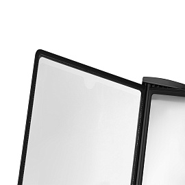 Демосистема настольная OfficeSpace с 30 черными панелями, вращающаяся фото Демосистема настольная OfficeSpace с 30 черными панелями, вращающаяся