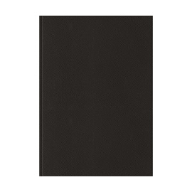 Телефонная книга А5, 80л., кожзам, OfficeSpace "Dallas" черный, с вырубкой