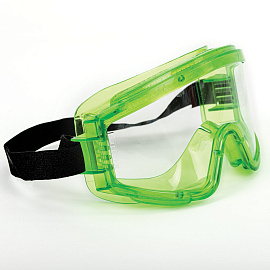 Очки защитные закрытые универсальные РОСОМЗ ЗН11 Panorama прозрачные с непрямой вентиляцией (21111)