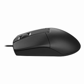 Мышь проводная A4Tech OP-330 черная (OP-330 (BLACK))