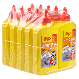 Клей ПВА Мульти-Пульти "Енот в Японии", 150г фото Клей ПВА Мульти-Пульти "Енот в Японии", 150г