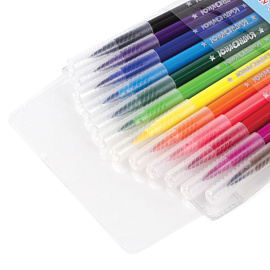 Фломастеры с кистью ЮНЛАНДИЯ "ЮНЫЙ ВОЛШЕБНИК", 12 цветов, вентилируемый колпачок, 151430 фото Фломастеры с кистью ЮНЛАНДИЯ "ЮНЫЙ ВОЛШЕБНИК", 12 цветов, вентилируемый колпачок, 151430