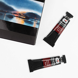 Акварель художественная Гамма "Старый мастер" краплак красный, 9мл, туба