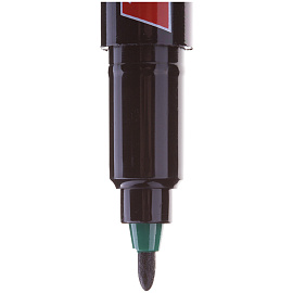 Маркер перманентный Berlingo "Multiline PE100" зеленый, пулевидный, 1мм фото Маркер перманентный Berlingo "Multiline PE100" зеленый, пулевидный, 1мм