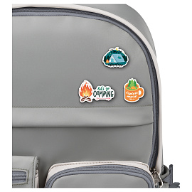 Набор деревянных значков MESHU "Explore more", каширование, 3шт. фото Набор деревянных значков MESHU "Explore more", каширование, 3шт.