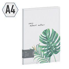 Папка с 10 вкладышами Berlingo "Eco" А4, 17мм, 600мкм, с внутр. карманом, с рисунком