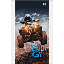 Блокнот А6 48л. на скрепке BG "Racing cars