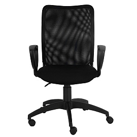 Кресло офисное Бюрократ CH 599 AXSN черное (сетка/ткань, пластик)
